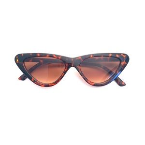 Cat Eye Brown Sunglasses